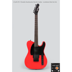JCraft LTX-1 Double Humbucker Electric Guitar - Lockdown Red Ltd. Ed.